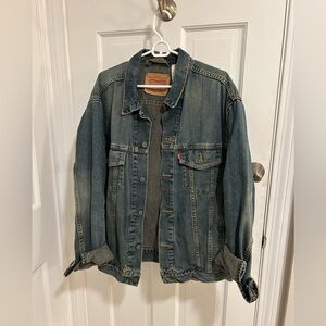 Levi's Oversized Blue Denim Jacket